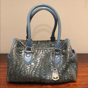 Cole Haan “Jade” Optical Weave Satchel